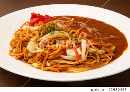 カレー焼きそば カレー焼きそば 42930493