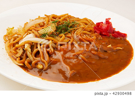 カレー焼きそば 42930498