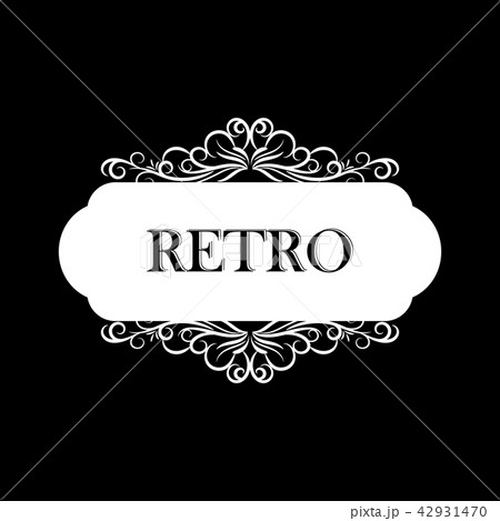 Vector illustration of old style label Vector illustration of old style label 42931470