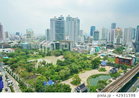 View of Benchasiri park in Bangkok, Thailand View of Benchasiri park in Bangkok, Thailand 42931598