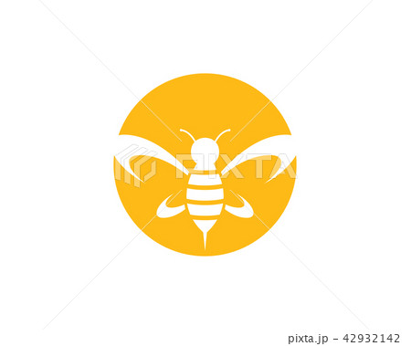 Bee Logo Template vector icon 42932142