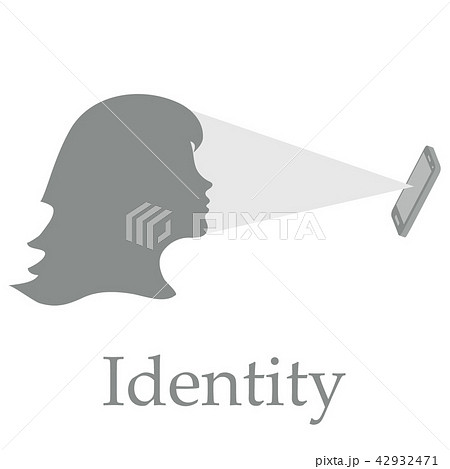 recognition of female face by phone Biometric 42932471