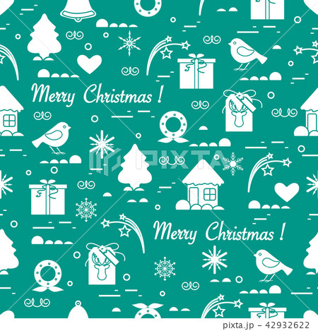 Cute vector pattern of different new year and Cute vector pattern of different new year and 42932622