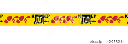 Tape similar to the police - keep out 42933214