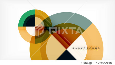 Vector circle abstract background 42935940