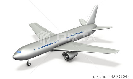 旅客機のミニチュアモデル 42939042
