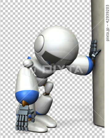 無気力になったキャラクターのイラスト素材