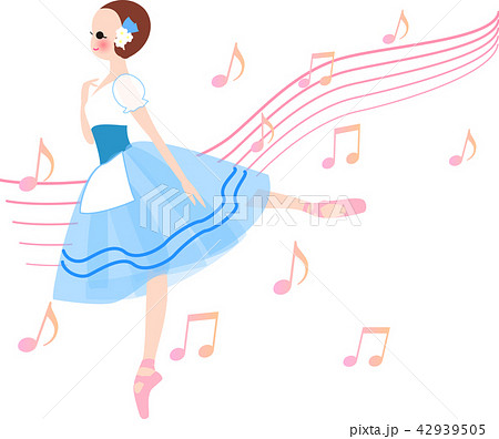 バレエ　バレリーナ　ジゼル 42939505