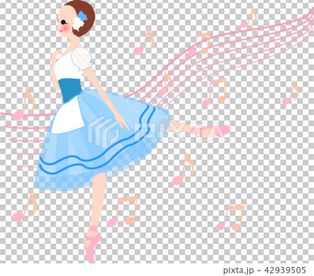 バレエ　バレリーナ　ジゼル 42939505