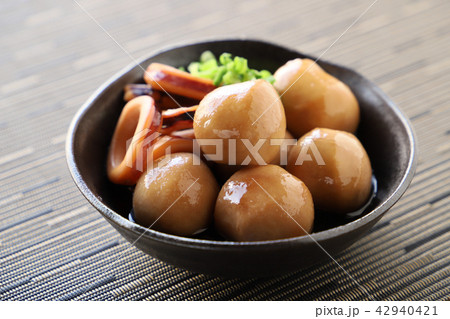 イカと里芋の煮物 イカと里芋の煮物 42940421