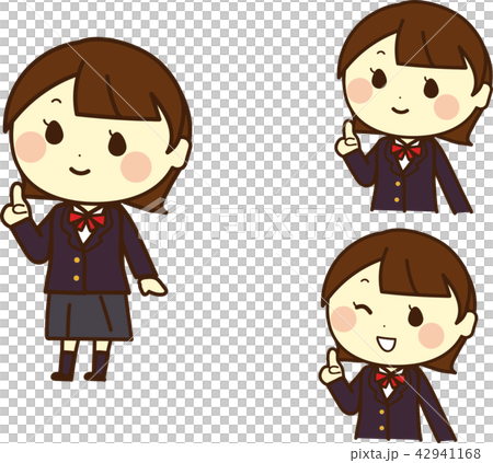 Pointing girls student 2 42941168