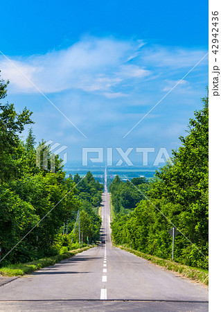 《北海道》天に続く道・ドライブイメージ 42942436