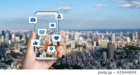 ソーシャルメディア ソーシャルメディア 42944604