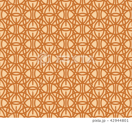 Brown tracery on beige, abstract geometric pattern Brown tracery on beige, abstract geometric pattern 42944801