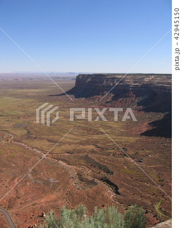 ユタ州メキシカンハット付近の風景 ユタ州メキシカンハット付近の風景 42945150