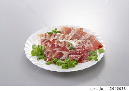 ハムの盛り合わせ 42946038