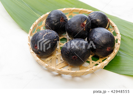 フルーツ　黒イチジク　品種：ヌアールドカロン 42948555