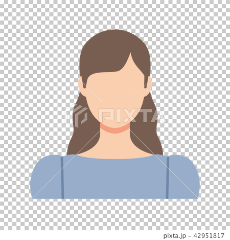 Female wave in everyday clothes Shoulder to top 42951817