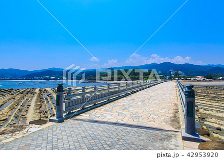 青島神社　鬼の洗濯板と弥生橋　【宮崎県宮崎市】 42953920