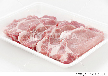 ポークステーキ肉（ロース） 42954664