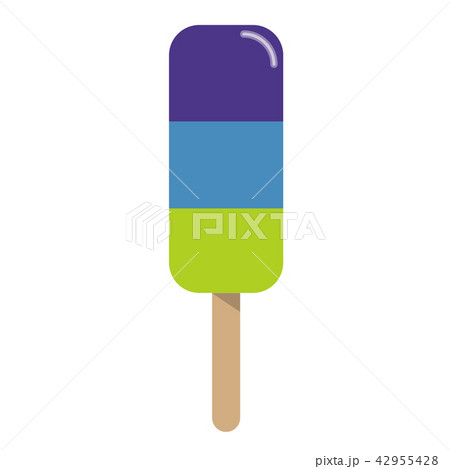 Colorful summer popsicle 42955428