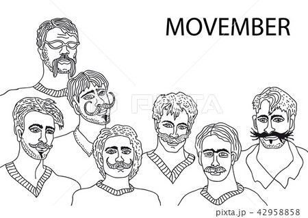 Movember day card. 42958858