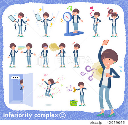 flat type Mash hair women_complex 42959066