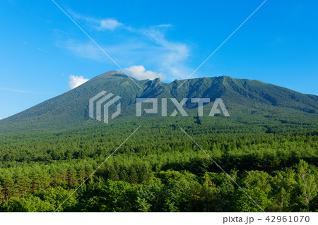 岩手山の夕暮れ　岩手県八幡平市 42961070