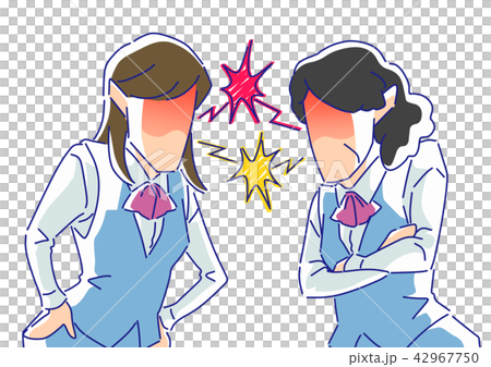 お局と新人のバトル 42967750