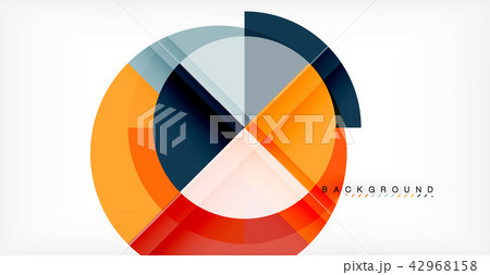 Vector circle abstract background Vector circle abstract background 42968158