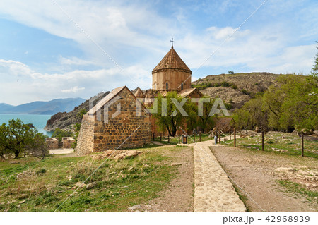 Armenian Cathedral Church on Akdamar Island Turkey 42968939