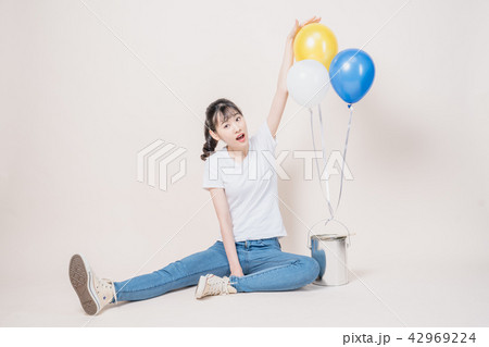 女性 女 女の子 42969224