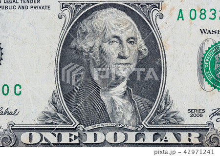 American dollar detail close up 42971241