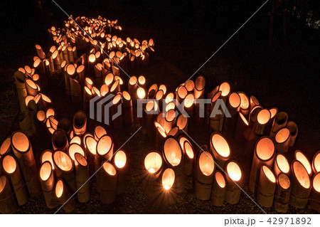 竹燈夜 紀伊国一之宮伊太祁曽神社 42971892