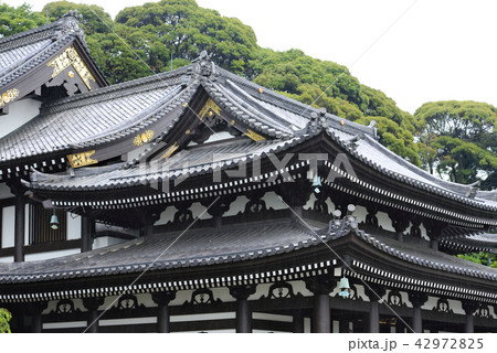 雨の鎌倉、長谷寺の観音堂 雨の鎌倉、長谷寺の観音堂 42972825