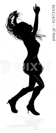 Woman Dancing Person Silhouette Woman Dancing Person Silhouette 42973436