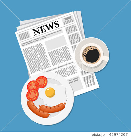 Breakfast with coffee Breakfast with coffee 42974207