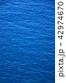Background of blue sea surface and waves close up 42974670