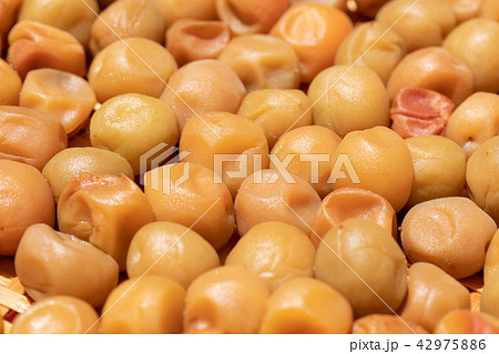 梅　土用干しの梅干し 42975886