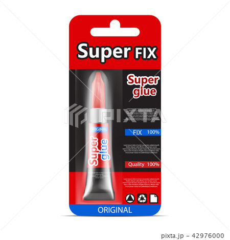 Super fix glue tube realistic  42976000