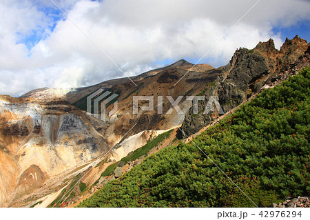 秋の十勝岳 42976294