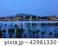 Night view of Tamsui cityscape in Bali riverbank 42981330