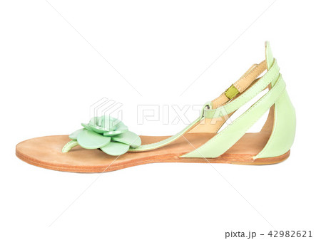 Green womens sandals 42982621