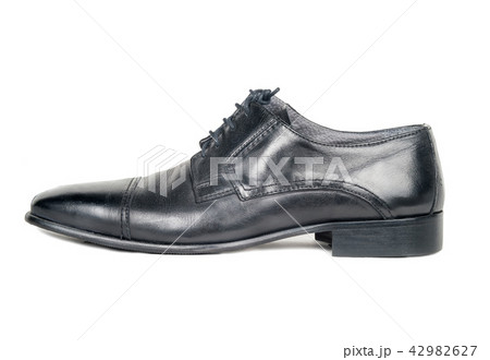Black leather shoes 42982627