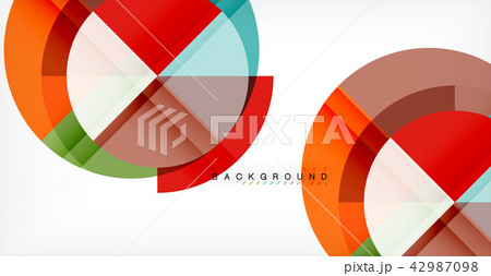 Vector circle abstract background Vector circle abstract background 42987098