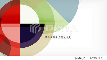 Vector circle abstract background 42989148