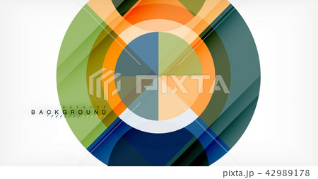 Vector circle abstract background Vector circle abstract background 42989178