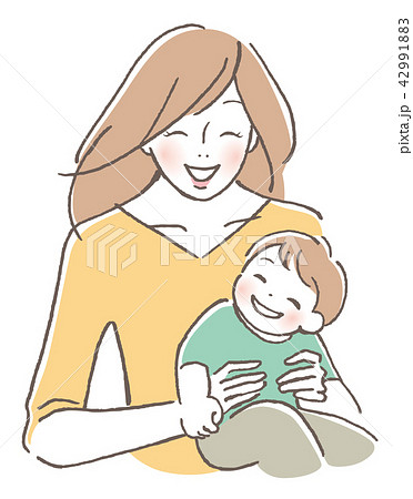 子供と母親 42991883
