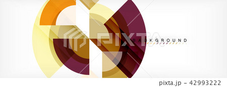 Vector circular geometric abstract background Vector circular geometric abstract background 42993222
