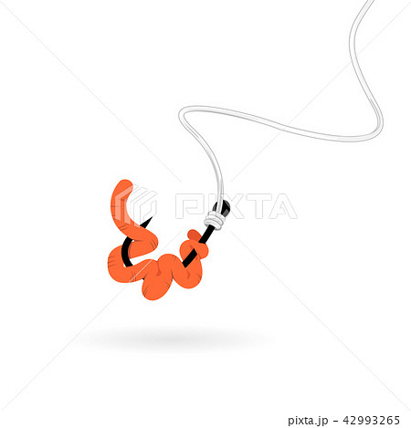 Fishing hook sign icon. Fishermen tackle symbol 42993265